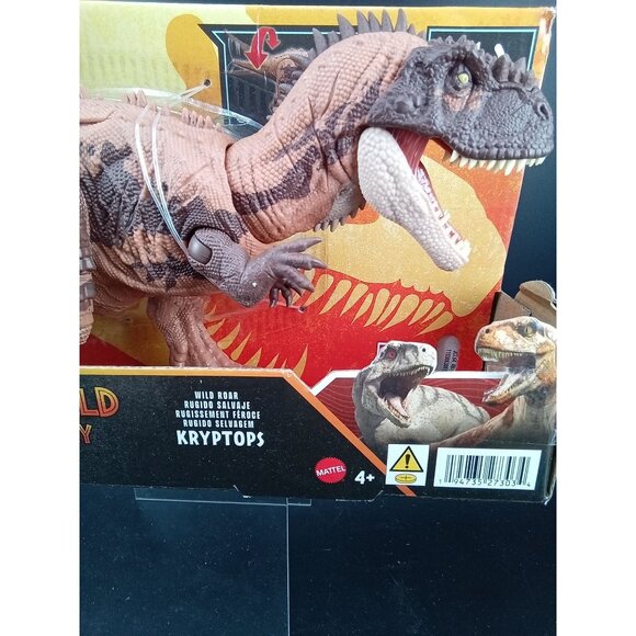Jurassic World Chaos Theory Kryptops Dinosaur Wild Roar Feature Mattel Toy - Picture 2 of 7